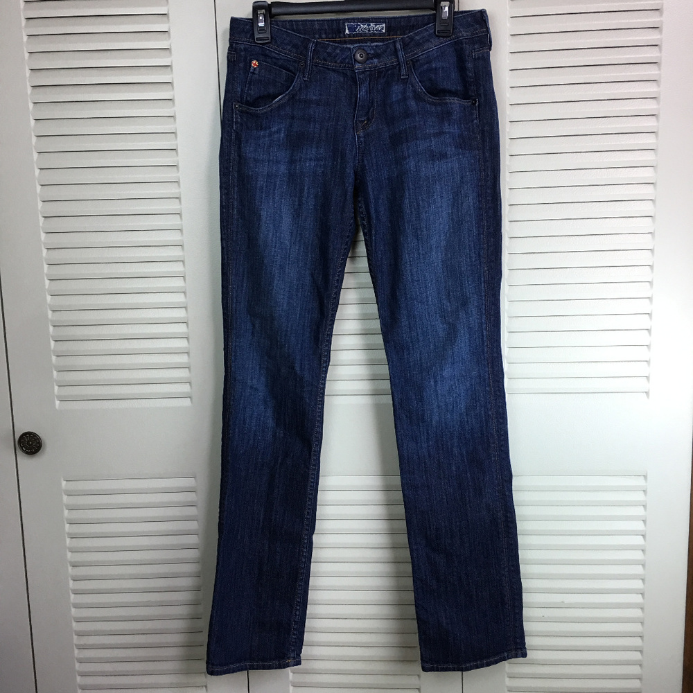 Hudson Jeans Straight Leg Dark Blue Denim